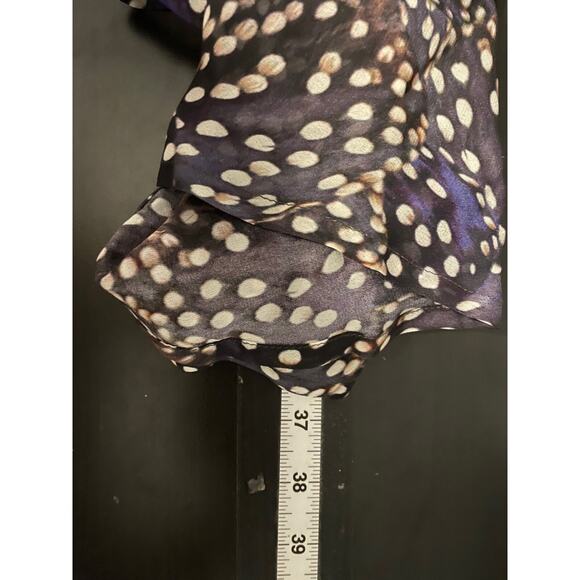 Bitte Kai Rand Womens Tunic Dress EU 38 US 8 Abstract Viscose Sheer Babydoll - Picture 9 of 10